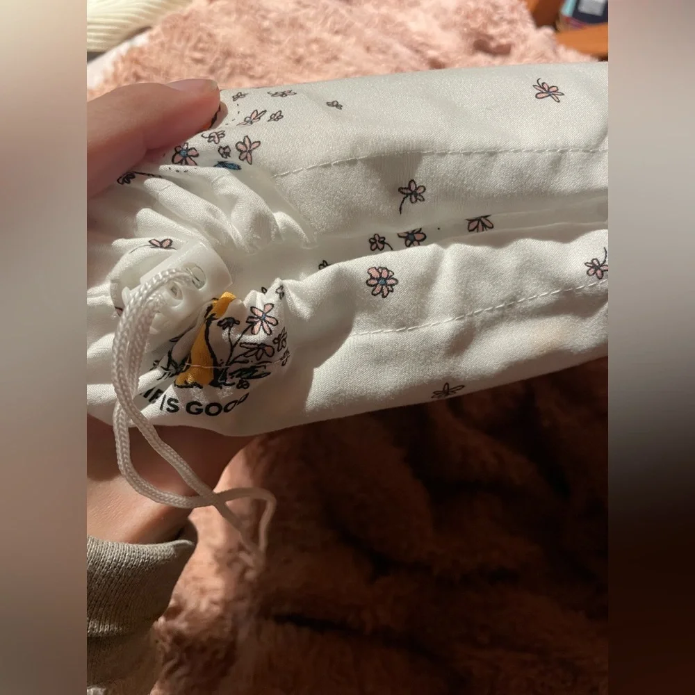 NWT Original Winnie the Pooh and Dainty Floral Detail Patterned Full Sheet Set - Picture 3 of 6